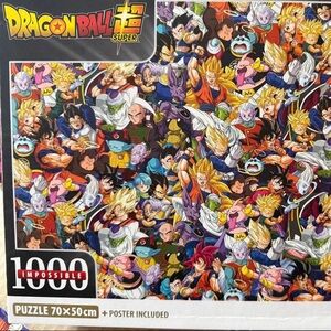 Dragon Ball Z Characters Puzzle 1000 piece Multicolor